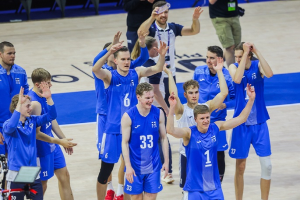 Finland beat Korea to reach men's volleyball worlds last 16