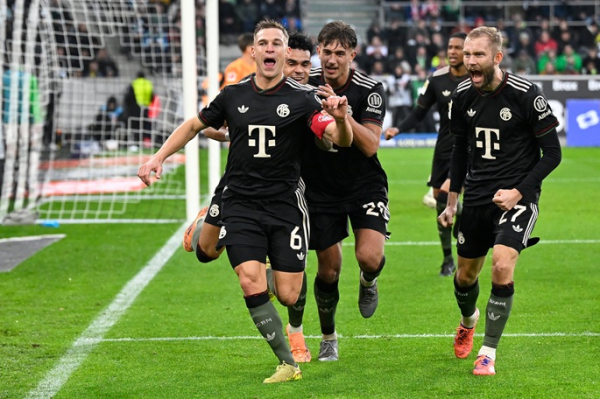 Bayern extend record run as Kimmich, Karl strike in dominant away victory Bayern extend record run as Kimmich, Karl strike in dominant away victory