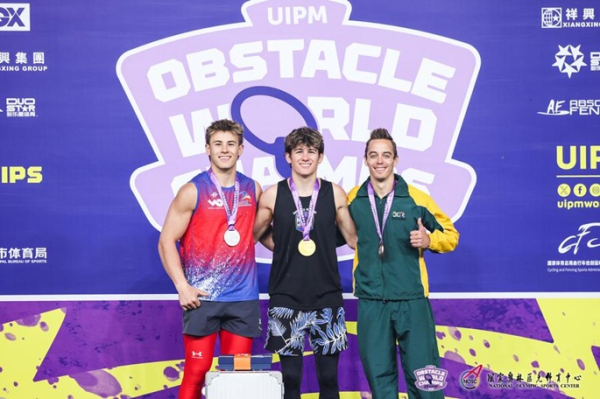 Beckstrand brothers lead men's 100m podium at UIPM Obstacle worlds Beckstrand brothers lead men's 100m podium at UIPM Obstacle worlds