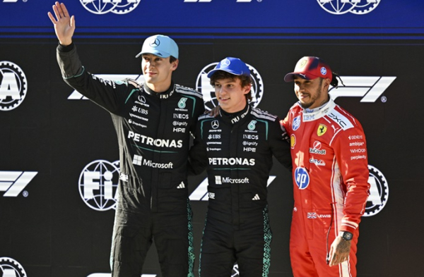 Antonelli takes debut F1 win at Chinese GP Antonelli takes debut F1 win at Chinese GP