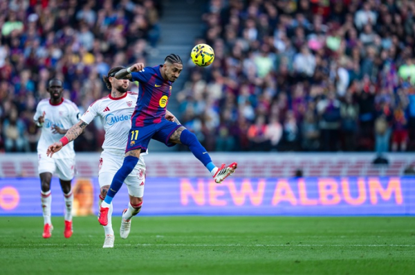 Raphinha hat-trick keeps Barcelona 4 clear in La Liga Raphinha hat-trick keeps Barcelona 4 clear in La Liga