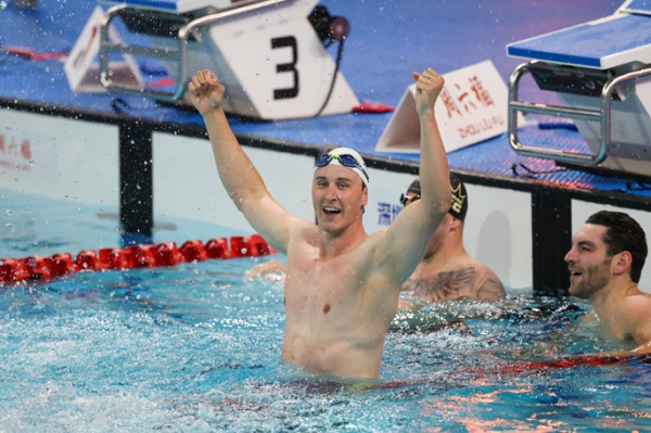 McEvoy breaks 16-year-old men's 50m freestyle world record McEvoy breaks 16-year-old men's 50m freestyle world record