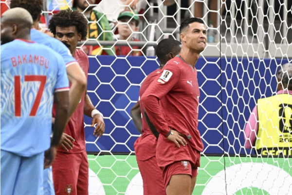 Ronaldo's Portugal drop points against DR Congo after 1-1 draw Ronaldo's Portugal drop points against DR Congo after 1-1 draw