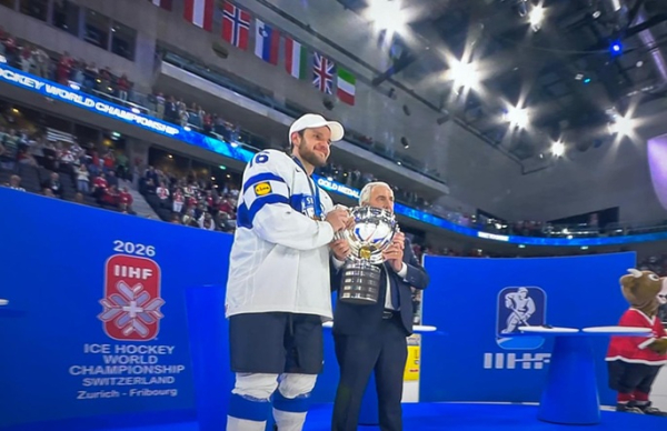 Helenius hero as Lions clinch Ice Hockey WC title Helenius hero as Lions clinch Ice Hockey WC title