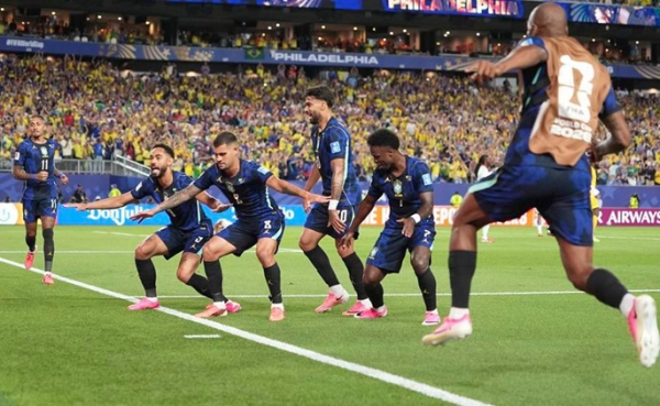 Brazil trounce Haiti 3-0 as Haiti become 1st team eliminated Brazil trounce Haiti 3-0 as Haiti become 1st team eliminated