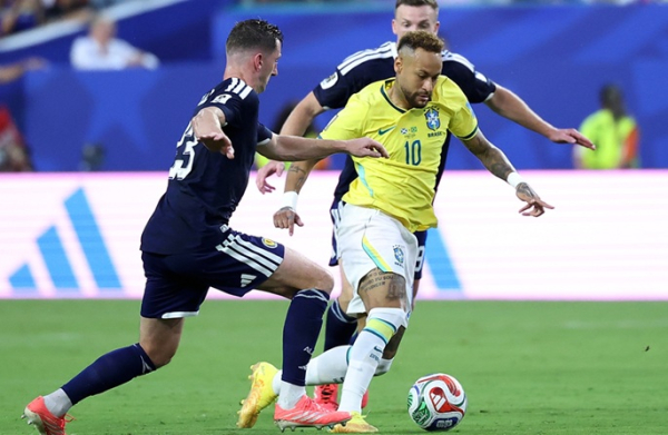 Brazil beat Scotland 3-0 to reach WC knockout stage