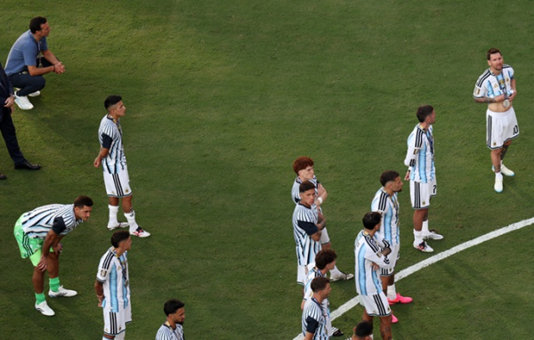 Argentina criticised for 'classless' conduct during trophy presentation ceremony Argentina criticised for 'classless' conduct during trophy presentation ceremony