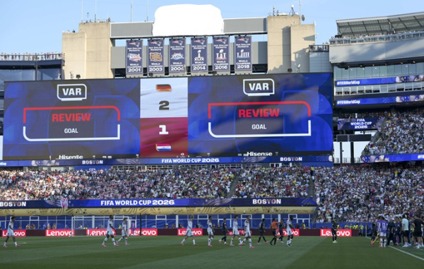 FIFA clarifies VAR call disallowing Germany's goal against Paraguay FIFA clarifies VAR call disallowing Germany's goal against Paraguay
